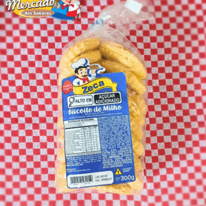 Biscoito de Milho crocante Zeca embalagem 300g